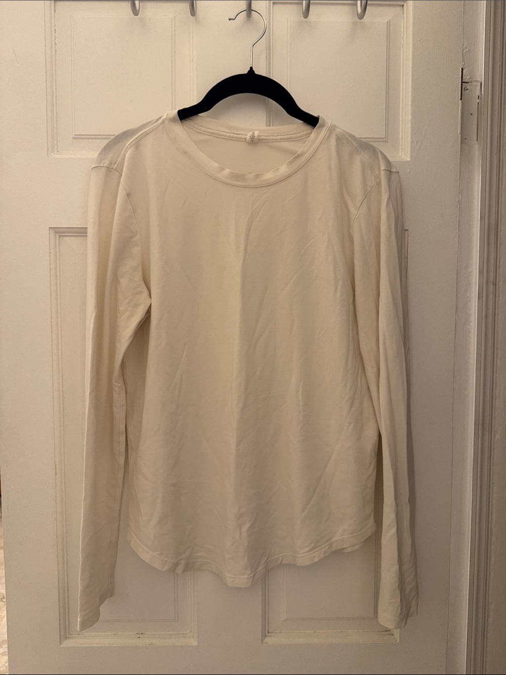 lululemon athletica white Long-Sleeve Crew Top - Cream